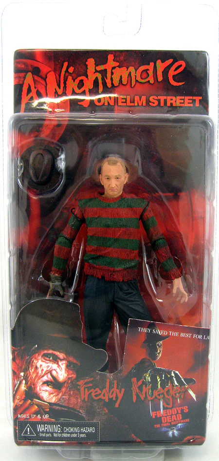 Nightmare On Elm Street 7 Inch Freddy's Dead The Final Nightmare Action Figure Series 4 - Fred Krueger: The Springwood Slasher