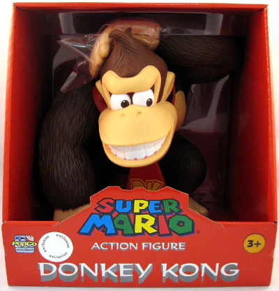 Nintendo Super Mario Action Figure: 12 Inch Donkey Kong