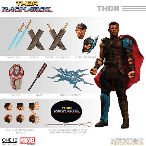 One-12 Collectible 6 Inch Action Figure Thor Ragnarok - Thor - Image 2