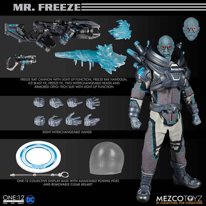 One-12 Collective Batman 6 Inch Action Figure - Mr Freeze Deluxe - Image 2