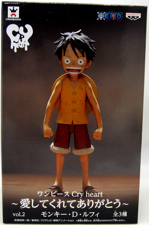 One Piece 5 Inch Static Figure Cry Heart Series - Luffy Vol. 2 (Sub-Standard Packaging) - Image 2