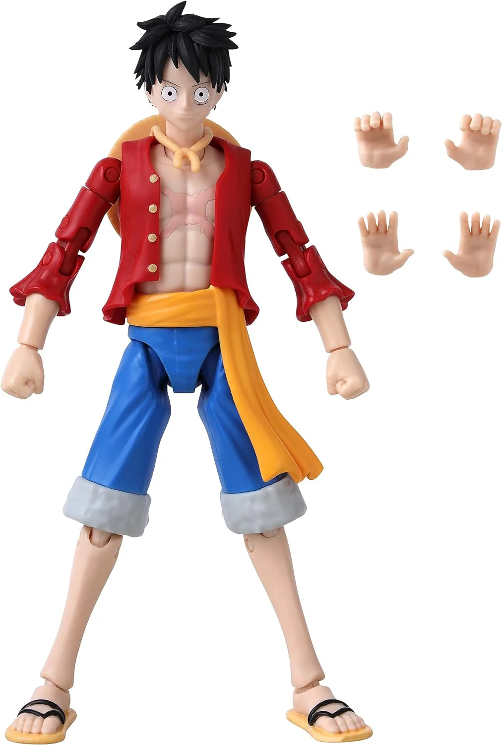One Piece 6 Inch Action Figure Anime Heroes - Monkey D. Luffy Renewal Version - Image 2