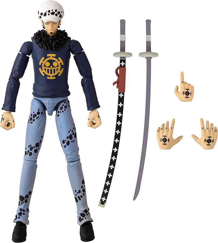 One Piece 6 Inch Action Figure Anime Heroes - Trafalgar Law - Image 2