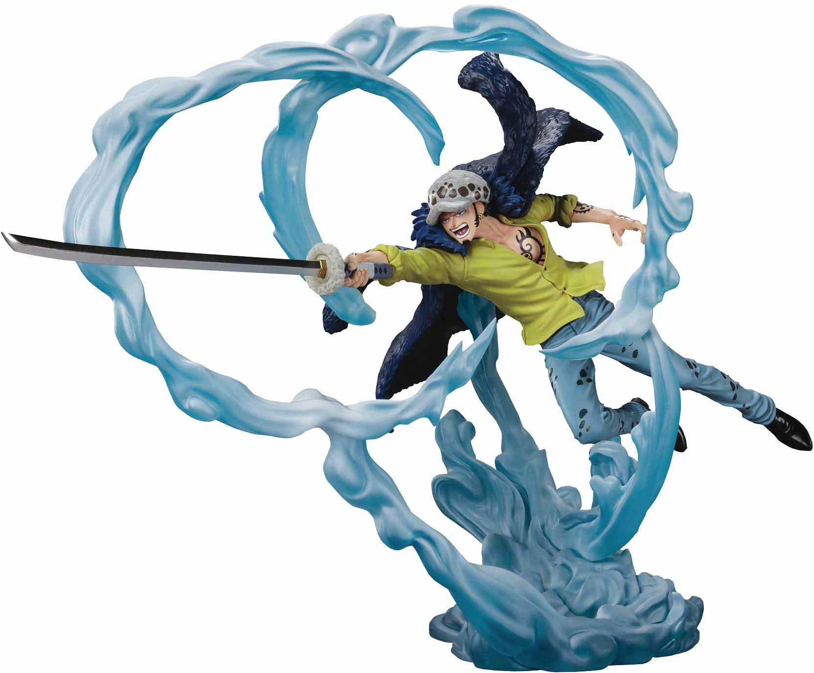 One Piece Battle Of Monsters 8 Inch Statue Figure Figuarts Zero - Trafalgar Law - Image 2