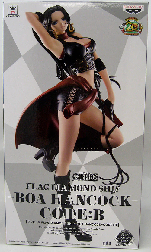One Piece Flag Diamond Ship 9 Inch Static Figure Code B - Boa Hancock (Shelf Wear Packaging) - Image 2