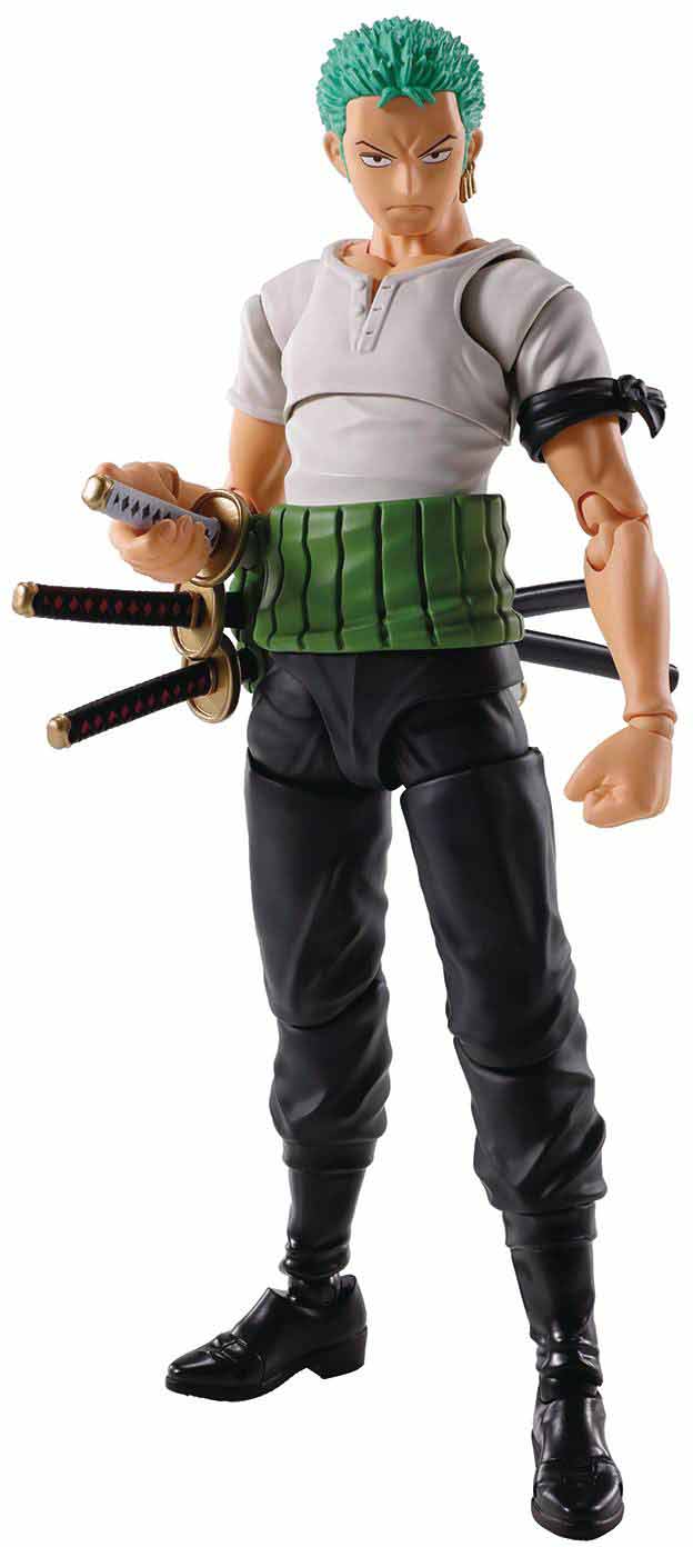 One Piece Romance Dawn 6 Inch Action Figure S.H. Figuarts - Roronoa Zoro - Image 3