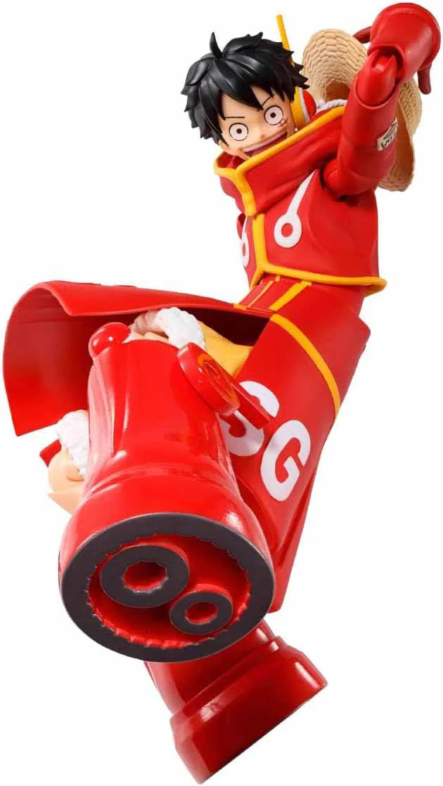 One Piece 6 Inch Action Figure S.H. Figuarts - Monkey D. Luffy Future Island Egghead - Image 2