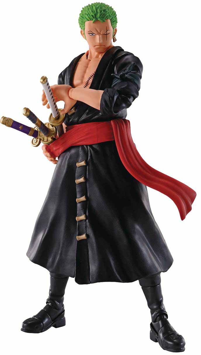 One Piece The Raid on Onigashima 6 Inch Action Figure S.H. Figuarts - Roronoa Zoro - Image 2