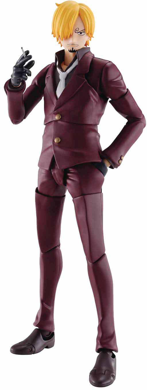 One Piece The Raid on Onigashima 6 Inch Action Figure S.H. Figuarts - Sanji - Image 2