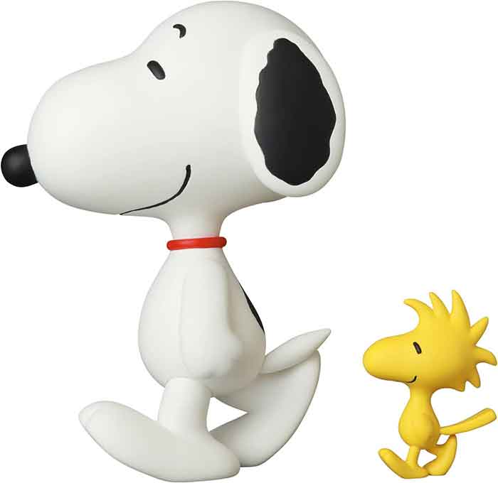 Peanuts 6 Inch Statue Figure - Snoopy & Woodstock - Image 2
