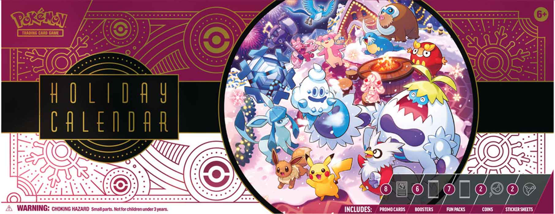 Pokemon Trading Card Game - 2025 Holiday Advent Calendar