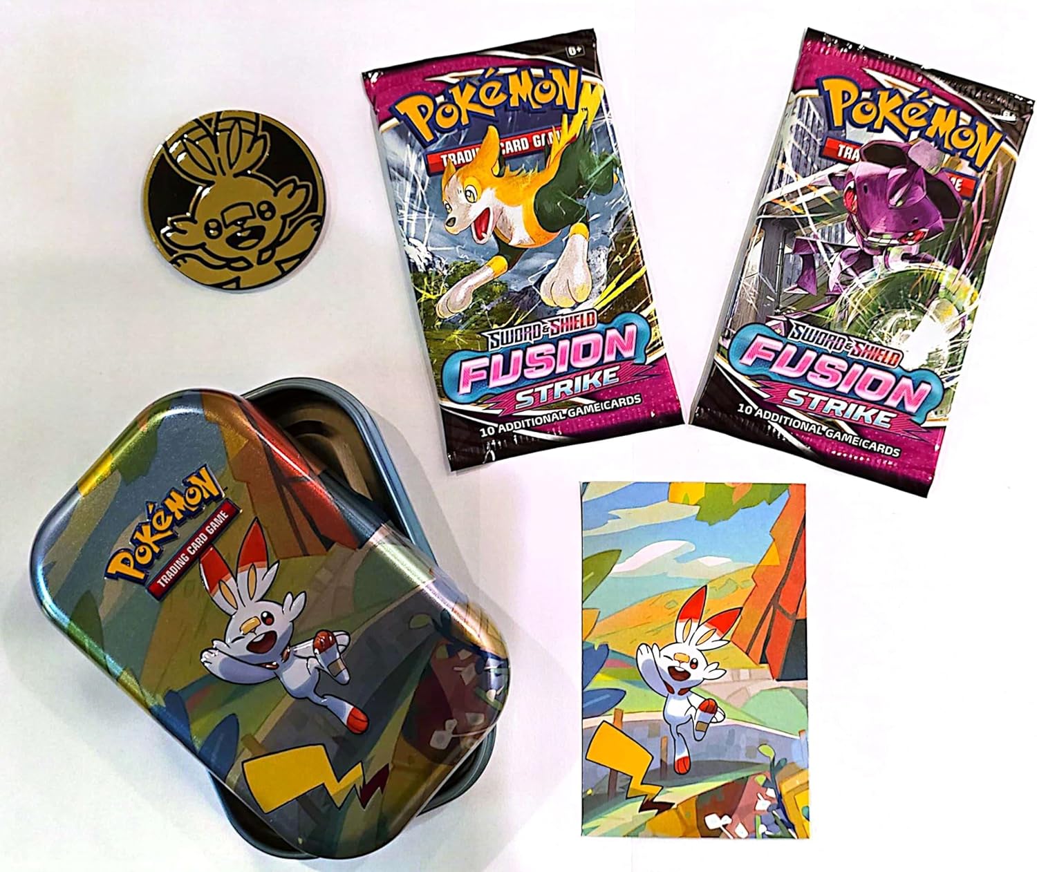 Pokemon Trading Card Game - Galar Pals Mini Tin, Multicolor (Random)