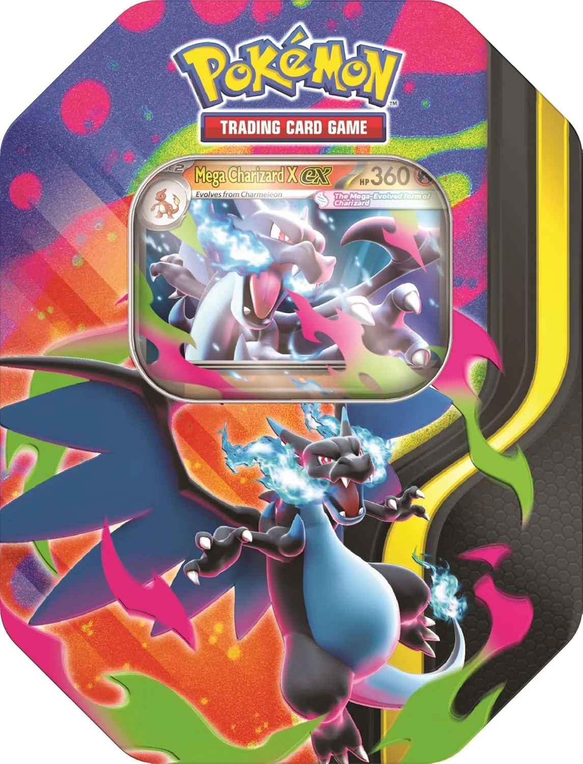 Pokemon Trading Card Game Card Game - Mega Charizard Tin