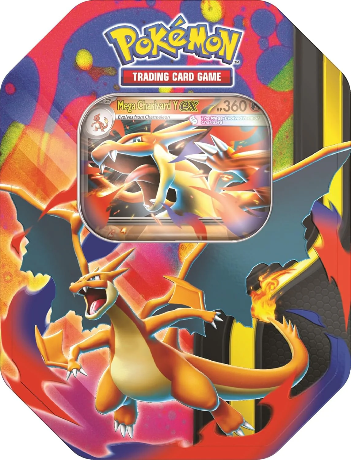Pokemon Trading Card Game Card Game - Mega Charizard Tin - Image 2