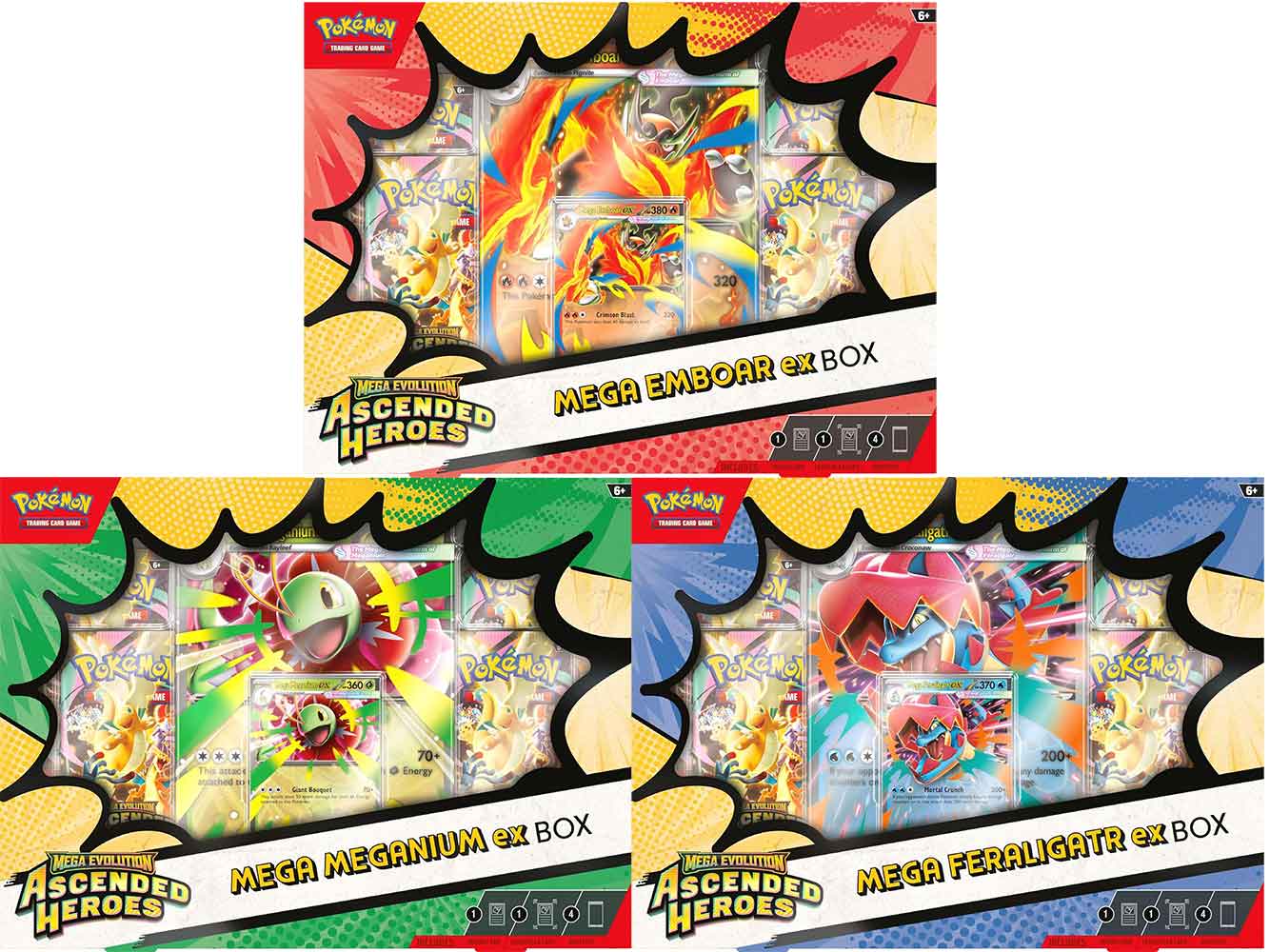 Pokemon Trading Card Game Card Game - Mega Evolution Ascended Heroes Ex Box (Random Box)