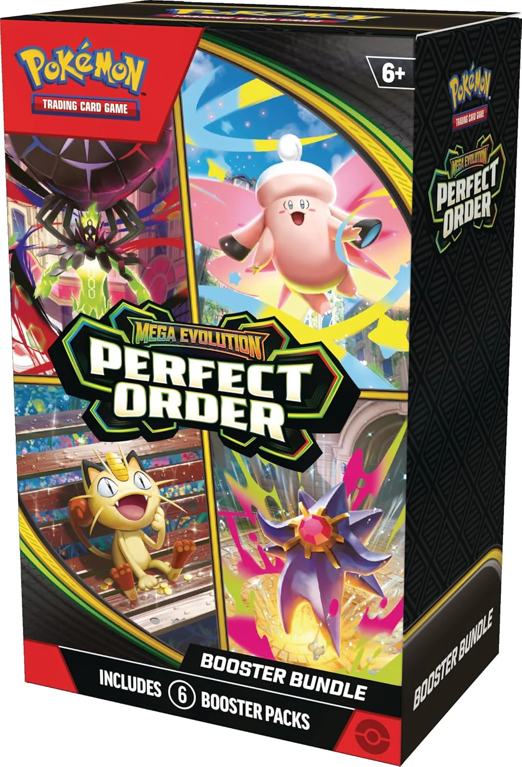 Pokemon Trading Card Game TCG - Mega Evolution Perfect Order Booster Bundle