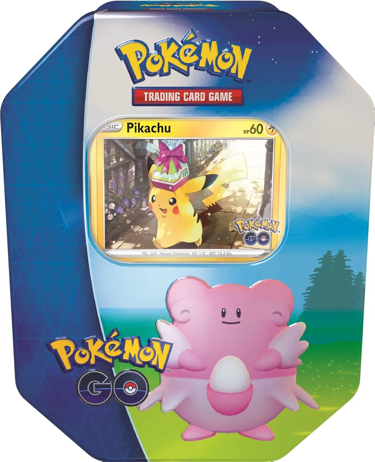 Pokemon Trading Card Game - Pokemon GO 2022 Collectible Sealed Tin - Blissey