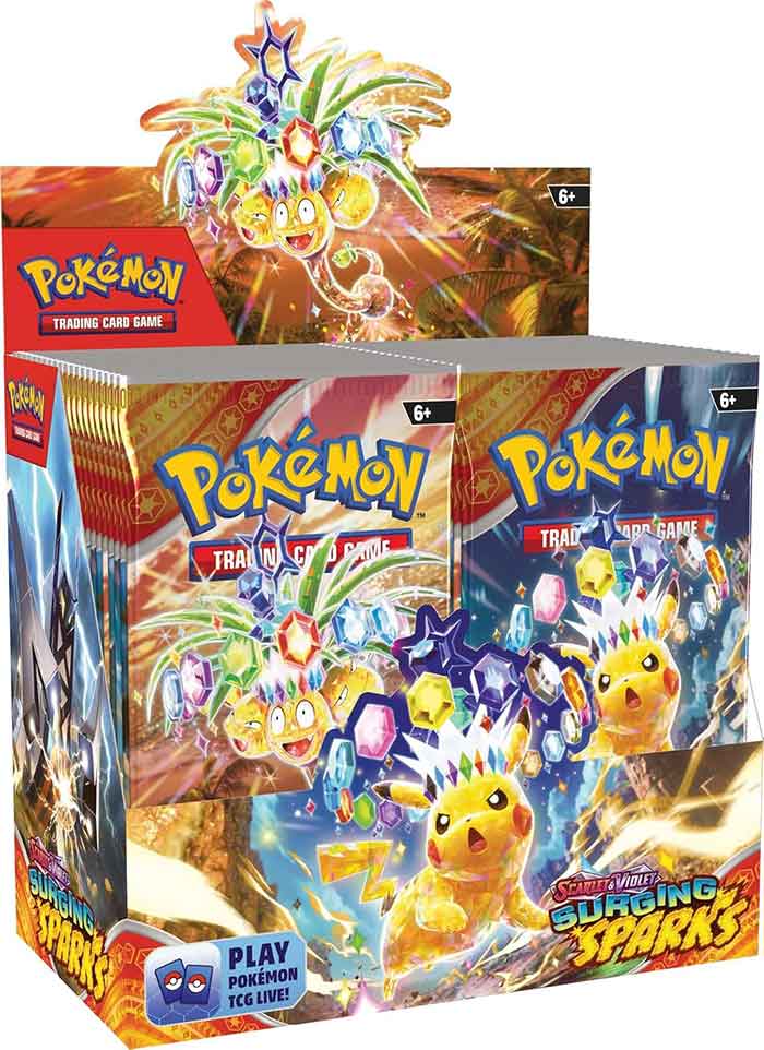 Pokemon Trading Card Game - Scarlet & Violet Surging Sparks Booster Box