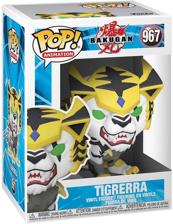 Pop Animation Bakugan 3.75 Inch Action Figure - Tigrerra #967