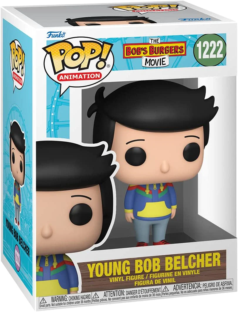 Pop Animation Bob's Burgers 3.75 Inch Action Figure - Young Bob Belcher #1222 (Sub Standard Packaging)