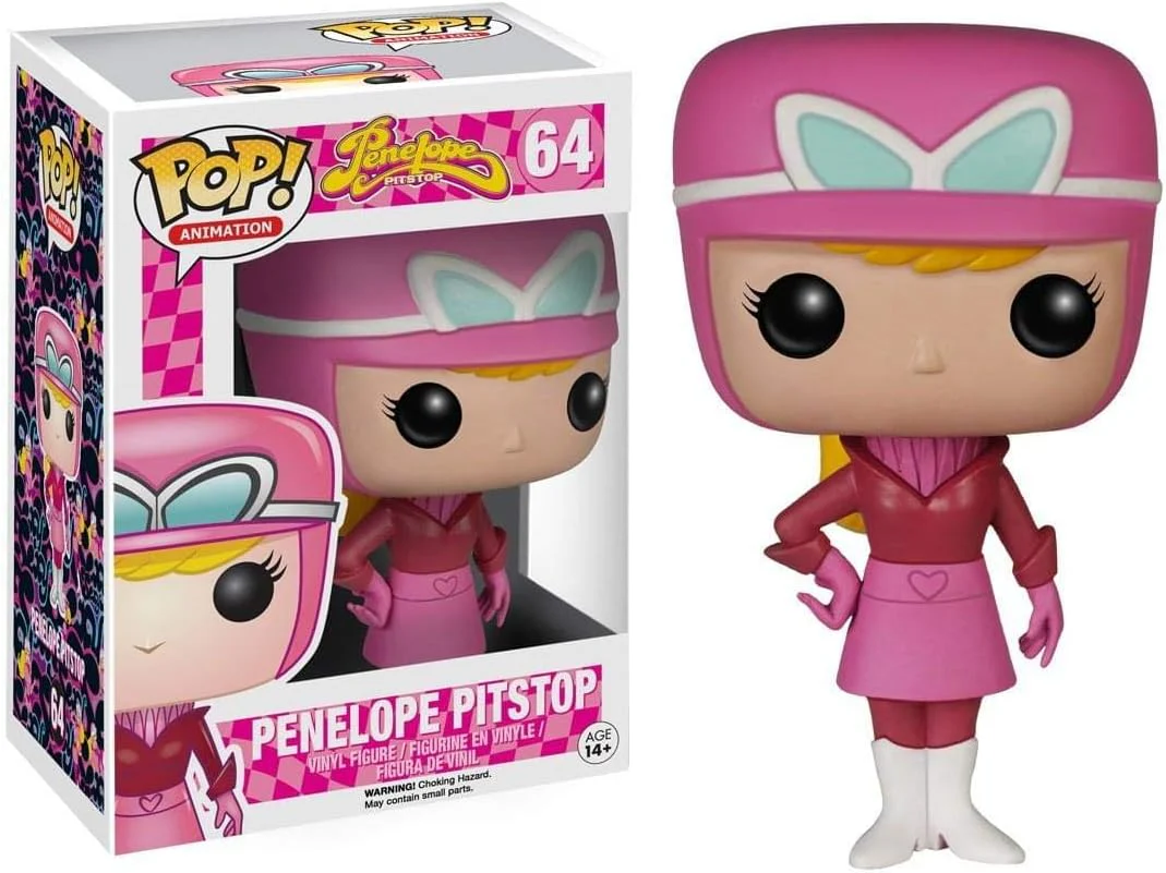 Pop Animation Hanna Barbera 3.75 Inch Action Figure - Penelope Pitstop #64