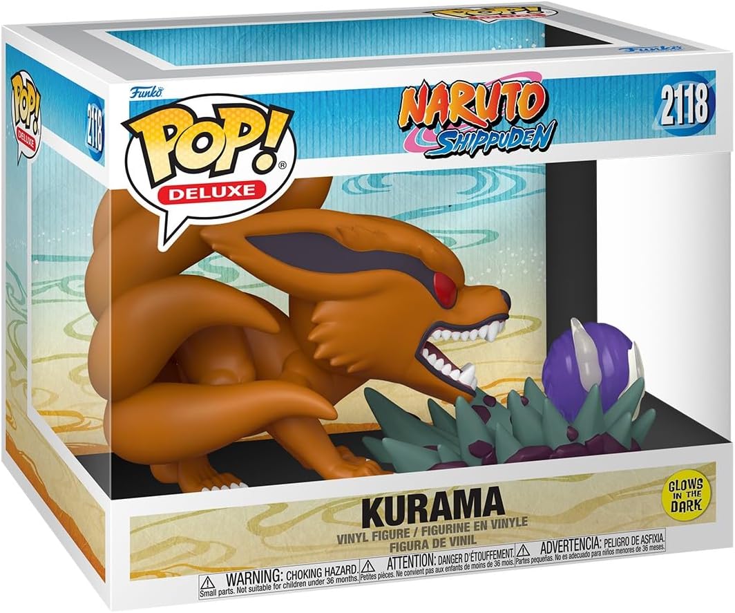 Pop Animation Naruto Shippuden 3.75 Inch Action Figure Deluxe - Kurama #2118