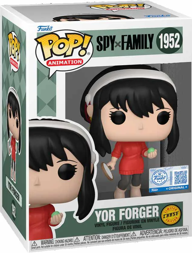 Pop Animation Spy Family X 3.75 Inch Action Figure Exclusive - Yor Forger #1952 Chase