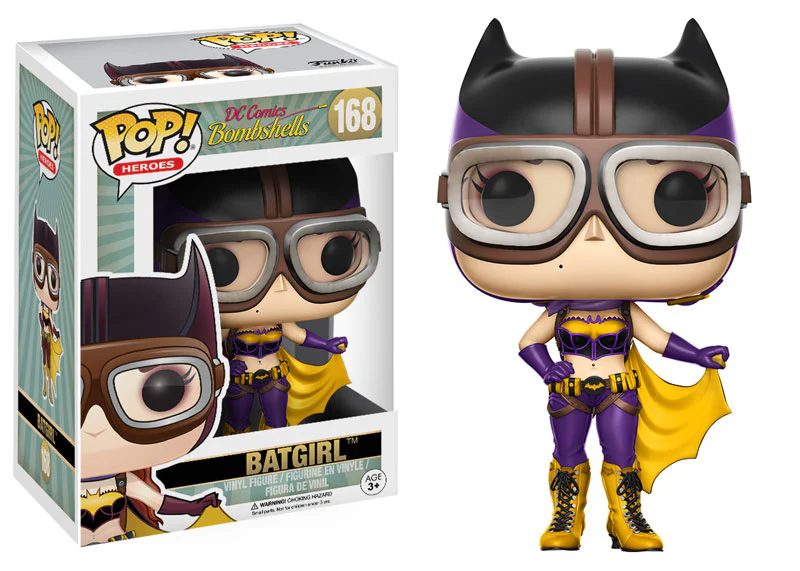 Pop DC Heroes 3.75 Inch Action Figure DC Comics Bombshells - Batgirl #168