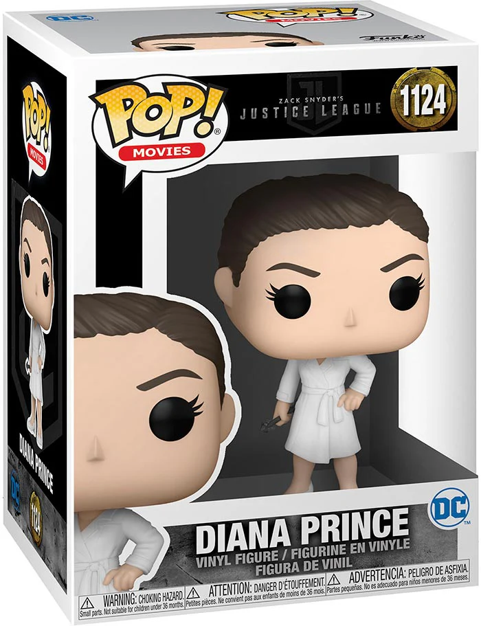 Pop DC Heroes Justice League 3.75 Inch Action Figure - Diana Prince #1124