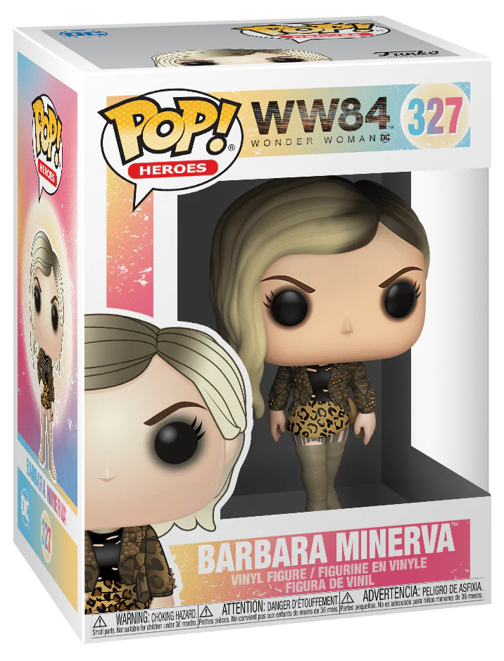 Pop DC Heroes 3.75 Inch Action Figure Wonder Woman 1984 - Barbara Minerva #327