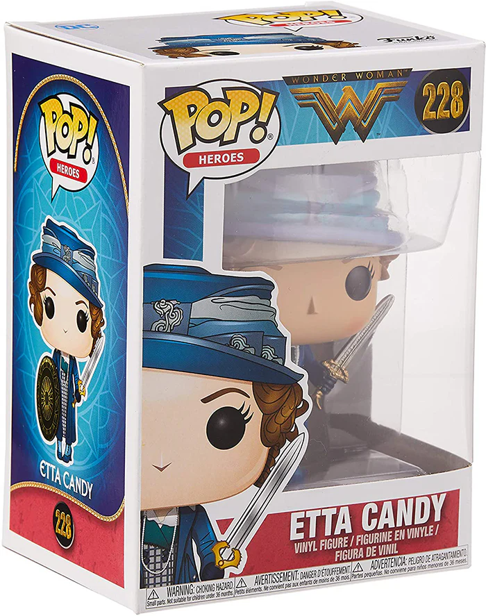 Pop DC Heroes Wonder Woman 3.75 Inch Action Figure   - Etta Candy #228