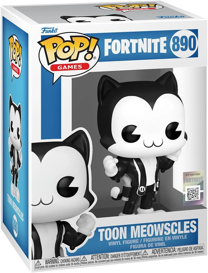 Pop Games Fortnite 3.75 Inch Action Figure - Toon Meowscles #890