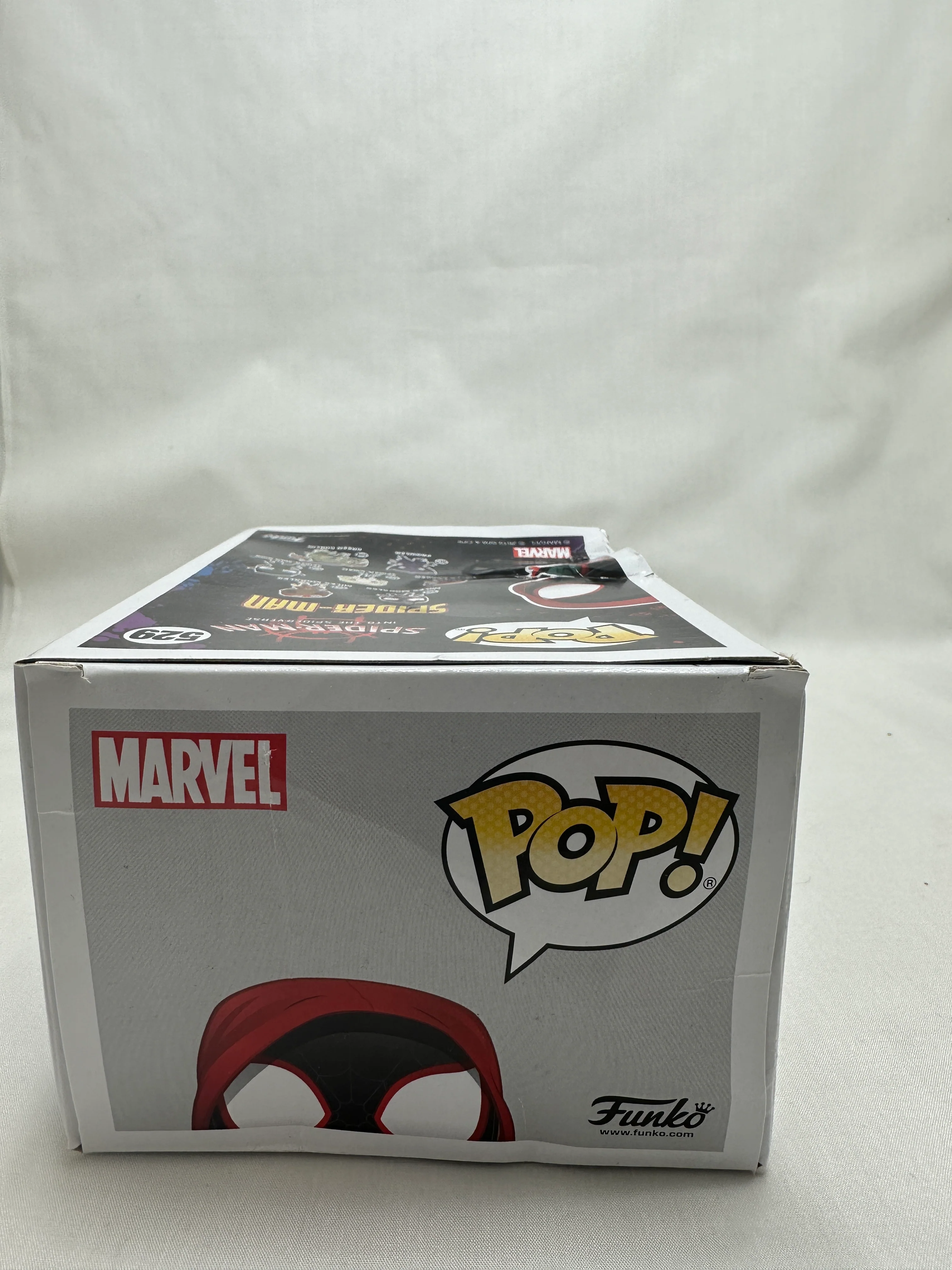 Pop Marvel 3.75 Inch Action Figure Spider-Man Into The Spiderverse - Miles Morales #529 Exclusive (Non Mint Packaging) - Image 4
