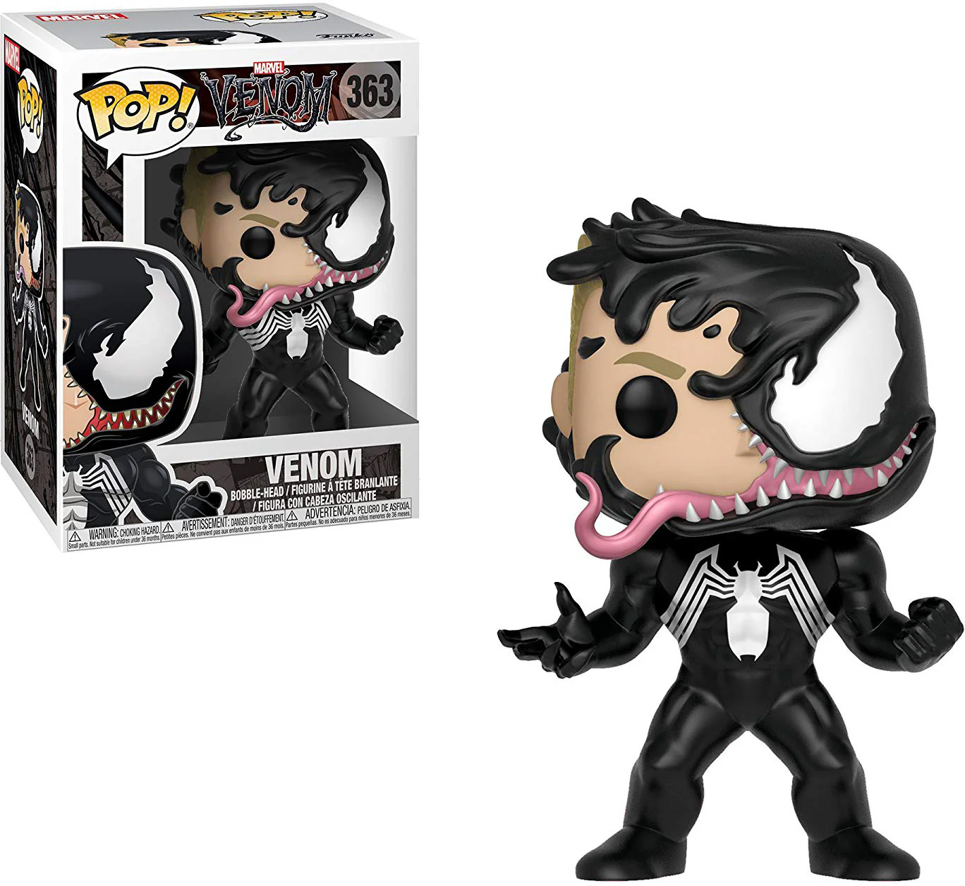 Pop Marvel 3.75 Inch Action Figure Venom - Venom #363