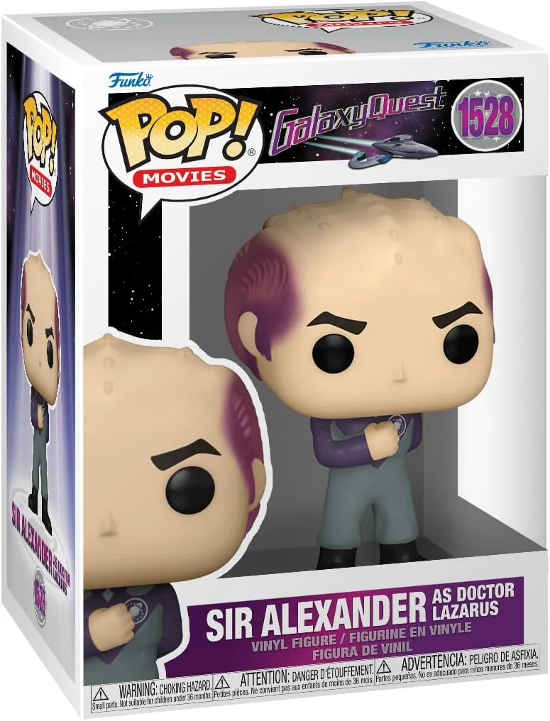 Pop Movies Galaxy Quest 3.75 Inch Action Figure - Sir Alexander as Doctor Lazarus #1528