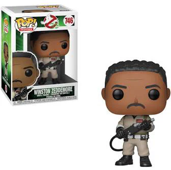 Pop Movies 3.75 Inch Action Figure Ghostbusters - Winston Zeddemore #746
