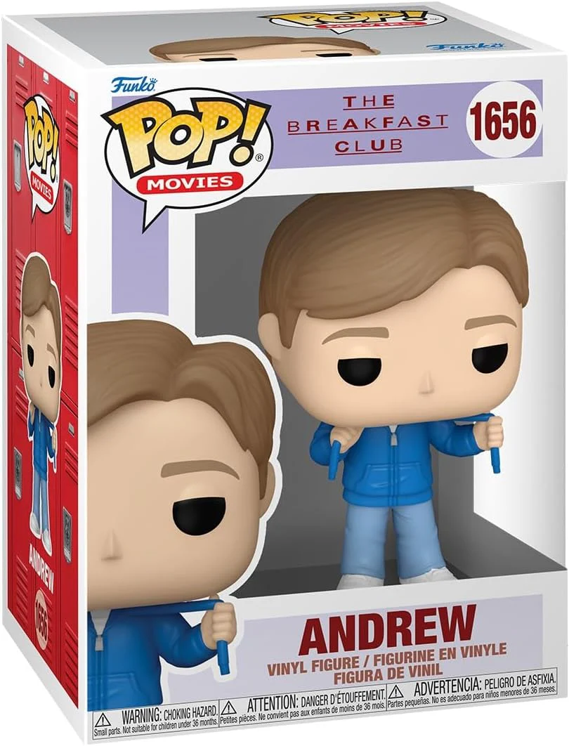 Pop Movies The Breakfast Club 3.75 Inch Action Figure - Andrew Clark #1656