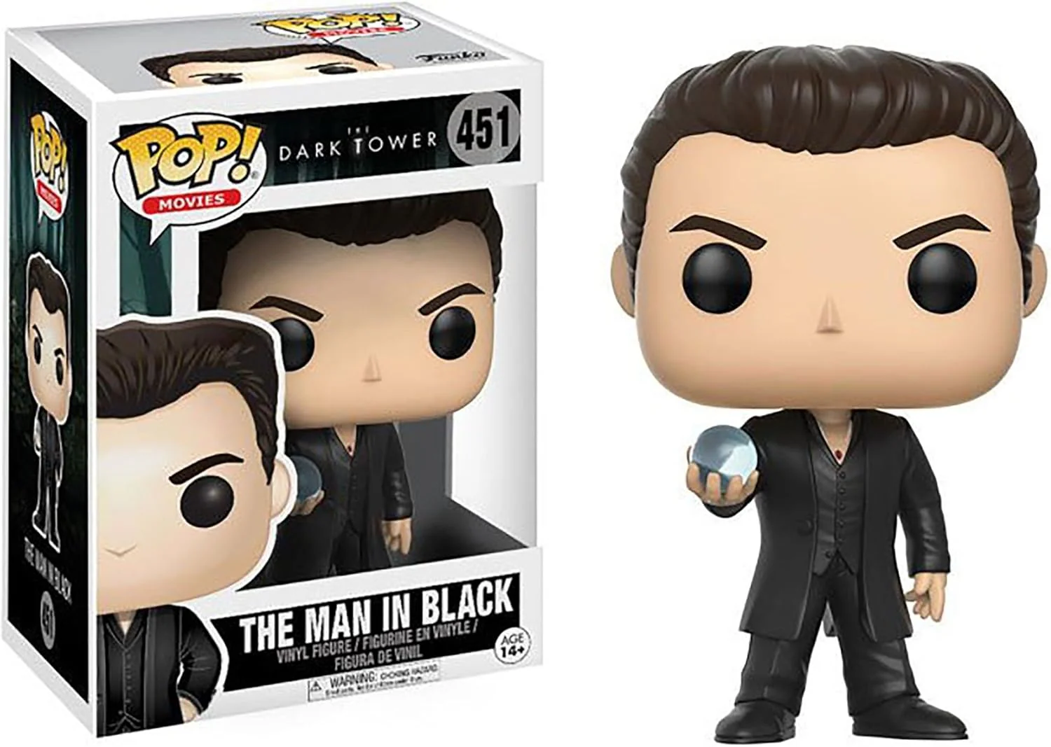 Pop Movies The Dark Tower 3.75 Inch Action Figure - The Man In Black #451