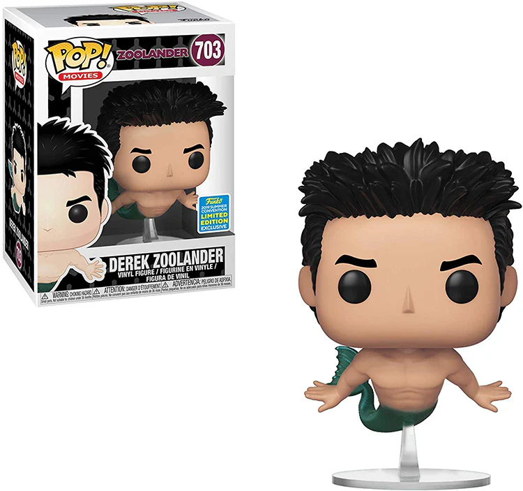 Pop Movies 3.75 Inch Action Figure Zoolander - Derek Zoolander #703 Exclusive