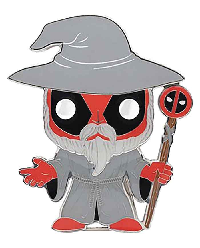 Pop Pins X-Men 3.75 Inch Accessory - Wizard Deadpool Pin - Image 2