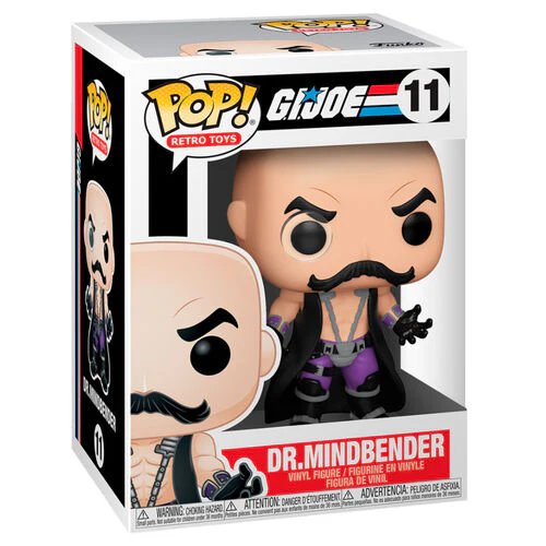 Pop Retro Toys G.I. Joe 3.75 Inch Action Figure - Dr. Mindbender #11