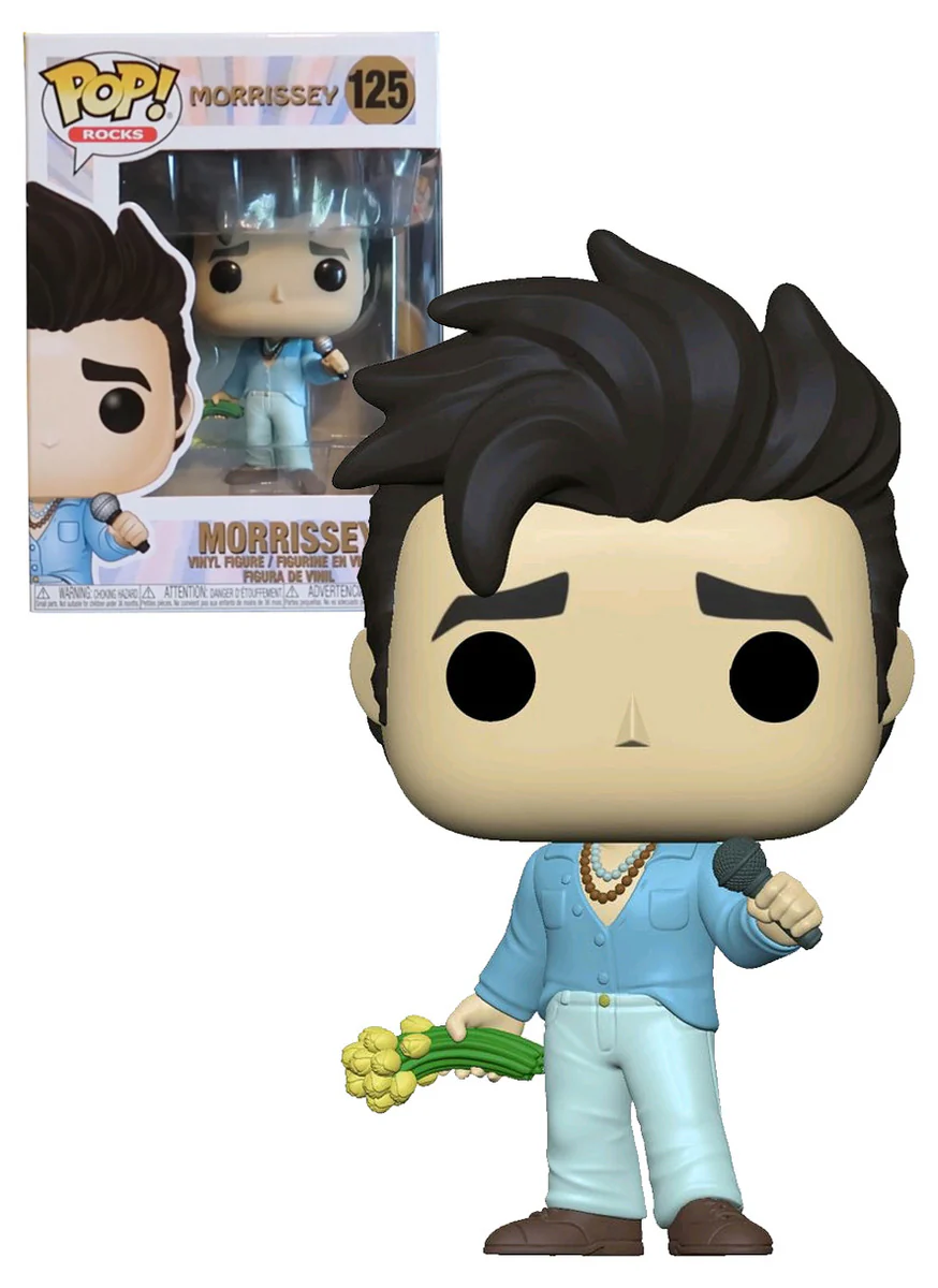 Pop Rocks 3.75 Inch Action Figure Morrissey - Morrissey #125 (Sub-Standard Packaging)