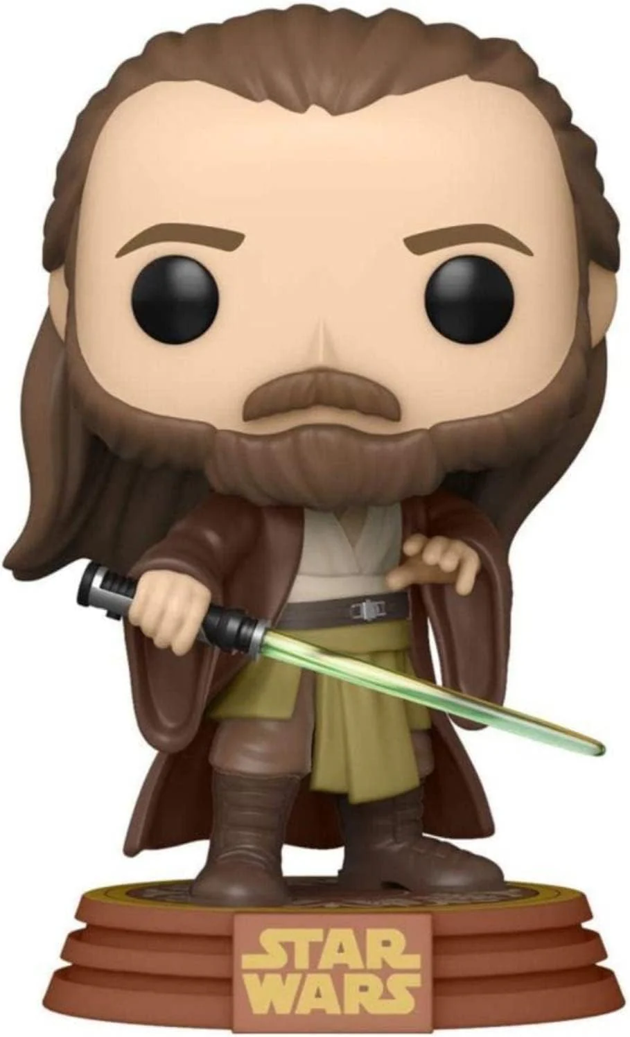Pop Star Wars 3.75 Inch Action Figure Exclusive - Qui-Gon Jinn #422 - Image 2