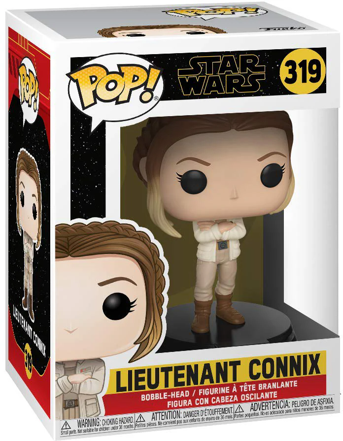 Pop Star Wars 3.75 Inch Action Figure Star Wars Rise Of Skywalker - Lieutenant Connix #319