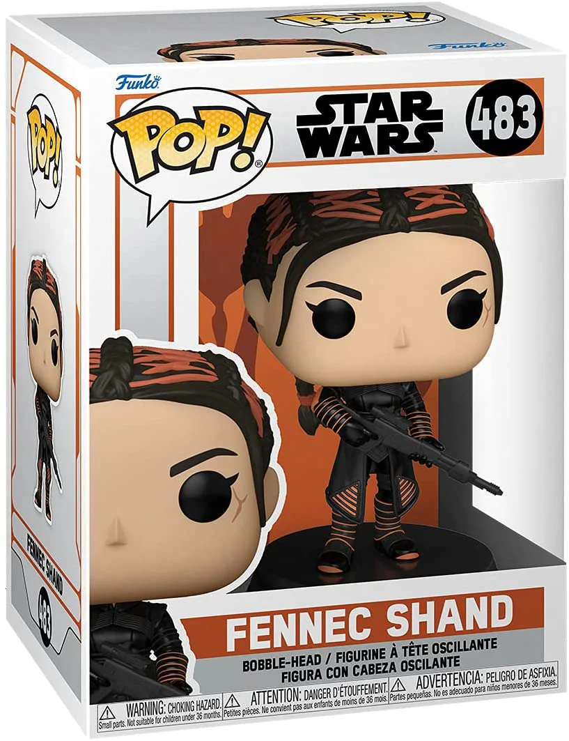 Pop Star Wars The Mandalorian 3.75 Inch Action Figure - Fennec Shand #483