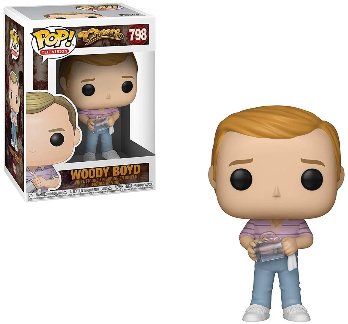 Pop Television 3.75 Inch Action Figure Cheers - Woody Boyd #798