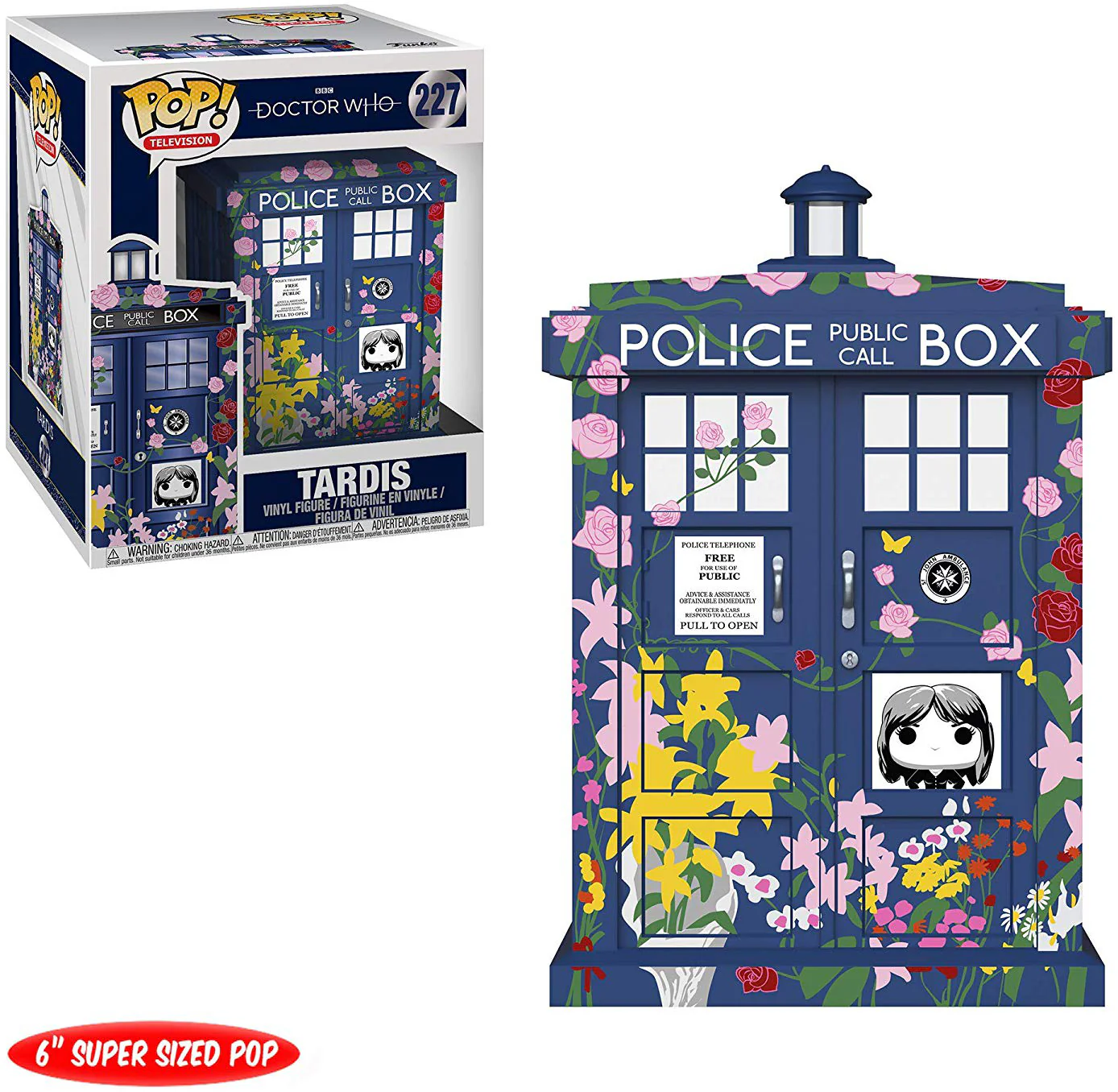 Pop Television 3.75 Inch Action Figure Doctor Who - Tardis Clara Memorial #227 (Sub-Standard Packaging)