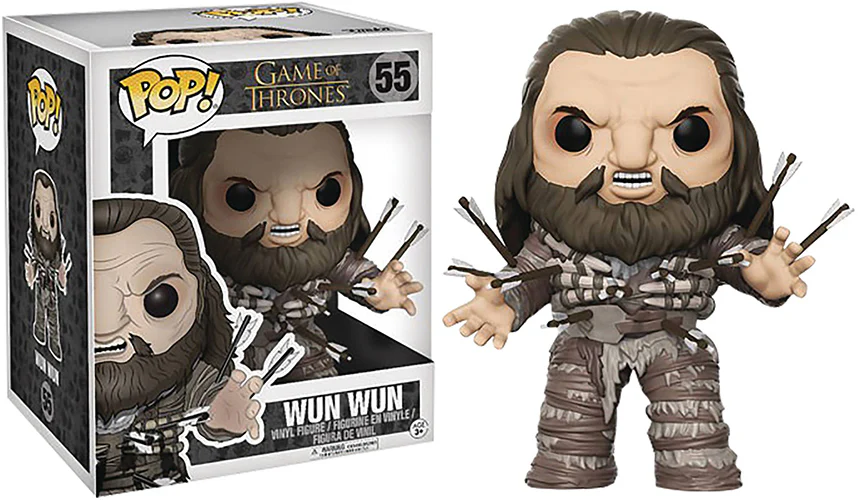 Pop Television 6 Inch Action Figure Game Of Thrones - Wun Wun #55 (Shelf Wear Packaging)