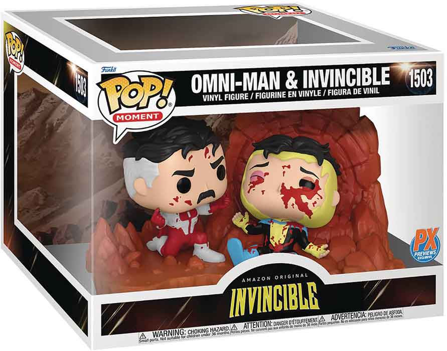 Pop Television Invincible 3.75 Inch Action Figure - Omni-Man & Invincible #1503 - Image 2
