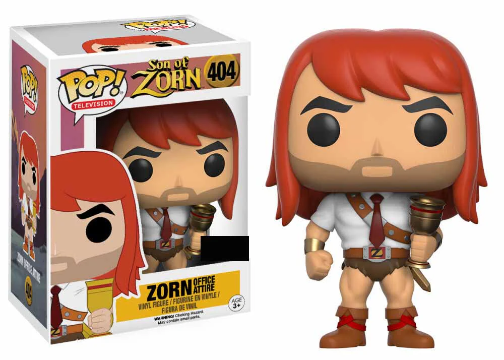 Pop Television Son of Zorn 3.75 Inch Action Figure Exclusive - Zorn Office Attire #404